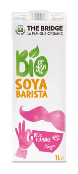 NAPÓJ SOJOWY BARISTA BEZGLUTENOWY BIO 1 L - THE BRIDGE