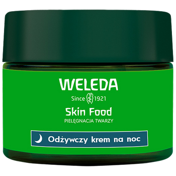 KREM DO TWARZY ODŻYWCZY NA NOC ECO 40 ml - WELEDA (SKIN FOOD)