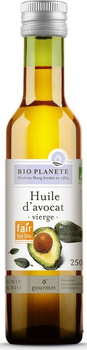 OLEJ Z MIĄŻSZU AWOKADO TŁOCZONY NA ZIMNO FAIR FOR LIFE BIO 250 ml - BIO PLANETE