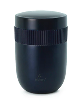 LUNCHPOT TERMICZNY DWUCZĘŚCIOWY GRANATOWY 420 ml + 200 ml - CHIC-MIC