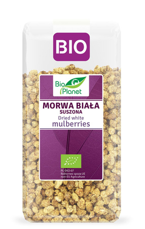 MORWA BIAŁA SUSZONA BIO 250 g - BIO PLANET