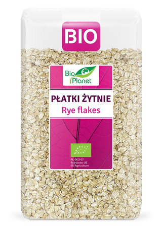 PŁATKI ŻYTNIE BIO 600 g - BIO PLANET
