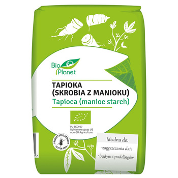 TAPIOKA (SKROBIA Z MANIOKU) BEZGLUTENOWA BIO 400 g - BIO PLANET