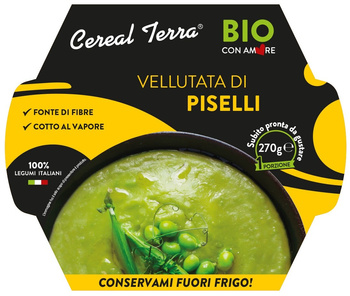 ZUPA KREM Z GROCHU ZIELONEGO BIO 270 g - CEREAL TERRA