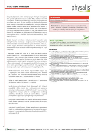 WITAMINA D3 25 µg (1000 j.m) FORTE 100 KAPSUŁEK - PHYSALIS