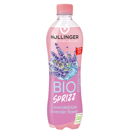 NAPÓJ GAZOWANY LAWENDOWY BIO 500 ml - HOLLINGER