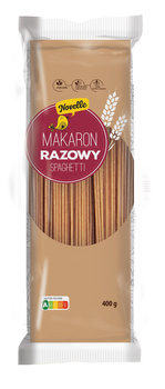 MAKARON (SEMOLINOWY RAZOWY) SPAGHETTI 400 g - NOVELLE