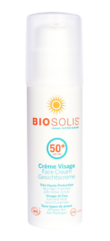 KREM PRZECIWSŁONECZNY DO TWARZY SPF 50+ ECO 50 ml - BIOSOLIS (PRODUKT SEZONOWY)