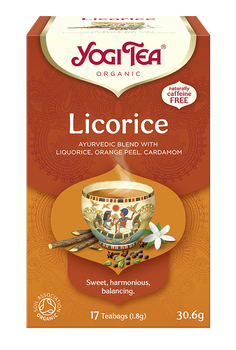 HERBATKA Z LUKRECJĄ (LICORICE) BIO (17 x 1,8 g) 30,6 g - YOGI TEA