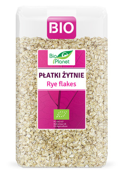 PŁATKI ŻYTNIE BIO 600 g - BIO PLANET
