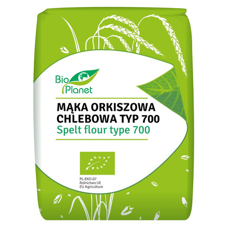 MĄKA ORKISZOWA CHLEBOWA TYP 700 BIO 1 kg - BIO PLANET