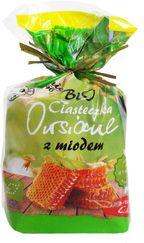 CIASTKA OWSIANE Z MIODEM BIO 150 g - BIO ANIA