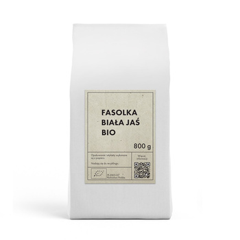 FASOLKA BIAŁA JAŚ BIO 800 g - THE PLANET
