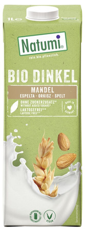 NAPÓJ ORKISZOWO - MIGDAŁOWY BEZ DODATKU CUKRÓW BIO 1 L - NATUMI