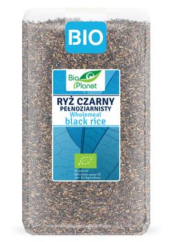 RYŻ CZARNY PEŁNOZIARNISTY BIO 1 kg - BIO PLANET