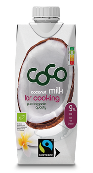 COCONUT MILK - NAPÓJ KOKOSOWY DO GOTOWANIA BEZ DODATKU CUKRÓW BIO 500 ml - COCO (DR MARTINS)