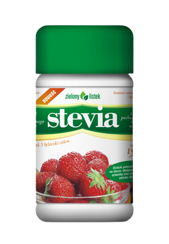 STEVIA PUDER 150 g - ZIELONY LISTEK
