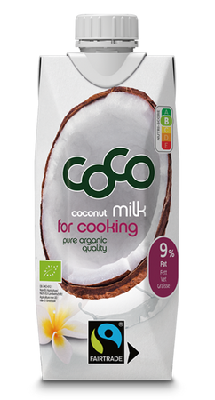 COCONUT MILK - NAPÓJ KOKOSOWY DO GOTOWANIA BEZ DODATKU CUKRÓW BIO 500 ml - COCO (DR MARTINS)
