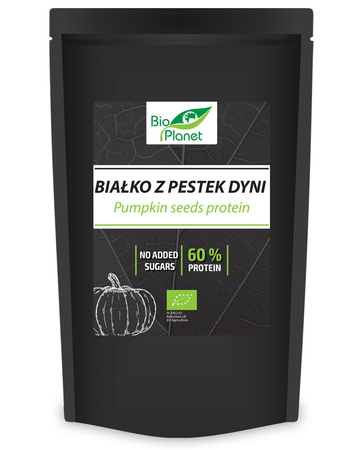 BIAŁKO Z PESTEK DYNI BIO 500 g - BIO PLANET
