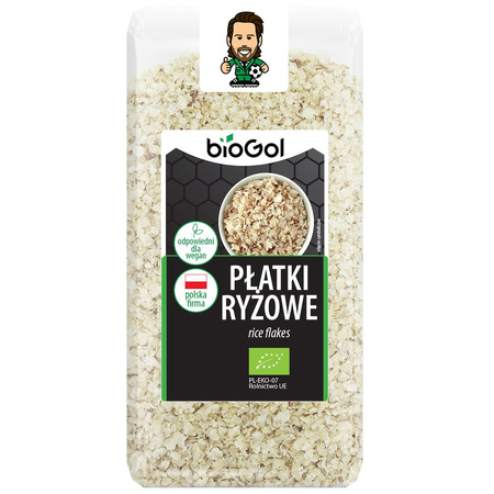 PŁATKI RYŻOWE BIO 300 g - BIOGOL