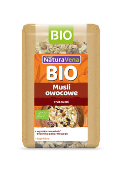 MUSLI OWOCOWE BIO 300 g - NATURAVENA