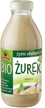 ŻUREK ŻYTNI KONCENTRAT BIO 320 ml - KOWALEWSKI