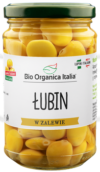 ŁUBIN W ZALEWIE BIO 280 g (200 g) (SŁOIK) - BIO ORGANICA ITALIA