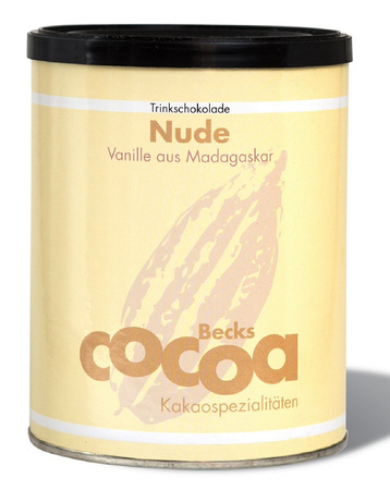 CZEKOLADA DO PICIA WANILIOWA FAIR TRADE BEZGLUTENOWA BIO 250 g - BECKS COCOA