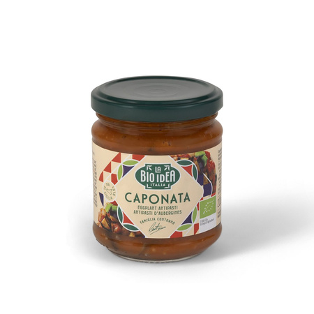 SOS Z BAKŁAŻANA (CAPONATA) BIO 200 g - LA BIO IDEA