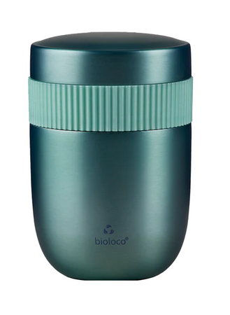 LUNCHPOT TERMICZNY DWUCZĘŚCIOWY PISTACJOWY 420 ml + 200 ml - CHIC-MIC