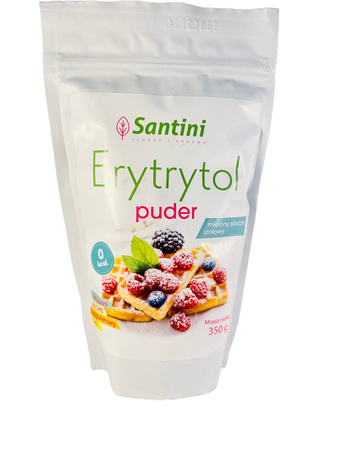 ERYTRYTOL PUDER BEZGLUTENOWY 350 g - SANTINI