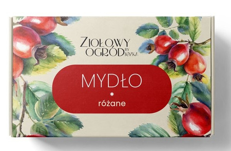 MYDŁO W KOSTCE RÓŻANE 100 g - ZIOŁOWY OGRÓD BY JOZKA (DARY NATURY)