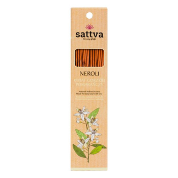 KADZIDŁO INDYJSKIE KWIAT GORZKIEJ POMARAŃCZY (15 szt.) 30 g - SATTVA (WELLNESS)