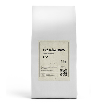 RYŻ JAŚMINOWY PEŁNOZIARNISTY BIO 1 kg - THE PLANET