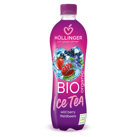 NAPÓJ ICE TEA O SMAKU OWOCÓW LEŚNYCH BIO 500 ml - HOLLINGER