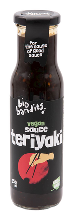 SOS SOJOWY SŁODKI TERIYAKI BIO 250 ml - BIO BANDITS