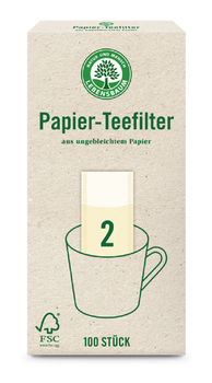 SASZETKI DO PARZENIA HERBATY ROZMIAR 2 - MAŁE (100 szt.) - LEBENSBAUM