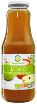 SOK JABŁKOWY NFC BEZGLUTENOWY BIO 1 L - BIOFOOD