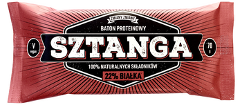 BATON PROTEINOWY Z ORZESZKAMI ZIEMNYMI SZTANGA BEZGLUTENOWY 70 g - ZMIANY ZMIANY