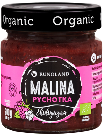PYCHOTKA MALINA BIO 200 g - RUNOLAND