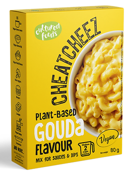 MIESZANKA NA WEGAŃSKI SOS LUB DIP O SMAKU SERA GOUDA BEZGLUTENOWY 80 g - CULTURED FOODS