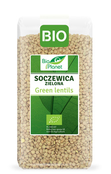 SOCZEWICA ZIELONA BIO 400 g - BIO PLANET