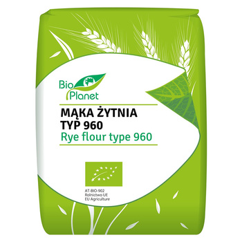 MĄKA ŻYTNIA TYP 960 BIO 1 kg - BIO PLANET
