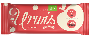 BATON BAKALIOWY Z JABŁKIEM URWIS BEZGLUTENOWY BIO 40 g - ZMIANY ZMIANY