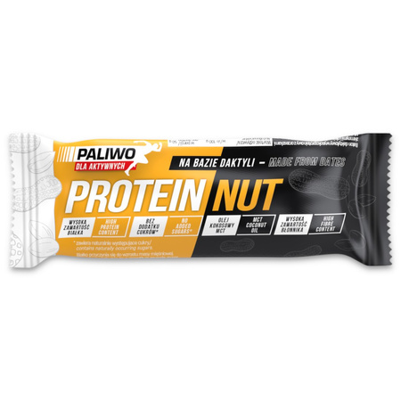 BATON PROTEINOWY ORZECHOWY Z OLEJEM MCT KETO 50 g - PALIWO DLA AKTYWNYCH