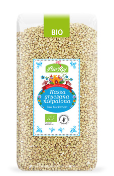 KASZA GRYCZANA NIEPALONA BEZGLUTENOWA BIO (POLSKA) 500 g - BIO RAJ