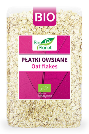PŁATKI OWSIANE BIO 1 kg - BIO PLANET