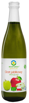OCET JABŁKOWY 5 % NIEFILTROWANY BIO 500 ml - BIOFOOD