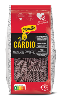 MAKARON (WIELOZBOŻOWY CZARNY) CARDIO ŚWIDERKI 250 g - NOVELLE