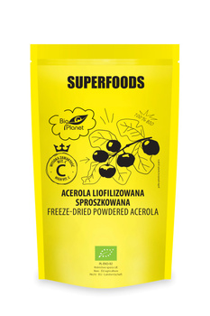 ACEROLA LIOFILIZOWANA SPROSZKOWANA BIO 100 g - BIO PLANET